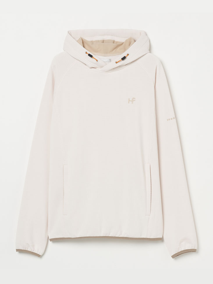 Heal Creek(ヒールクリーク)HIGH LOFT POWER GRID 長袖フーディ