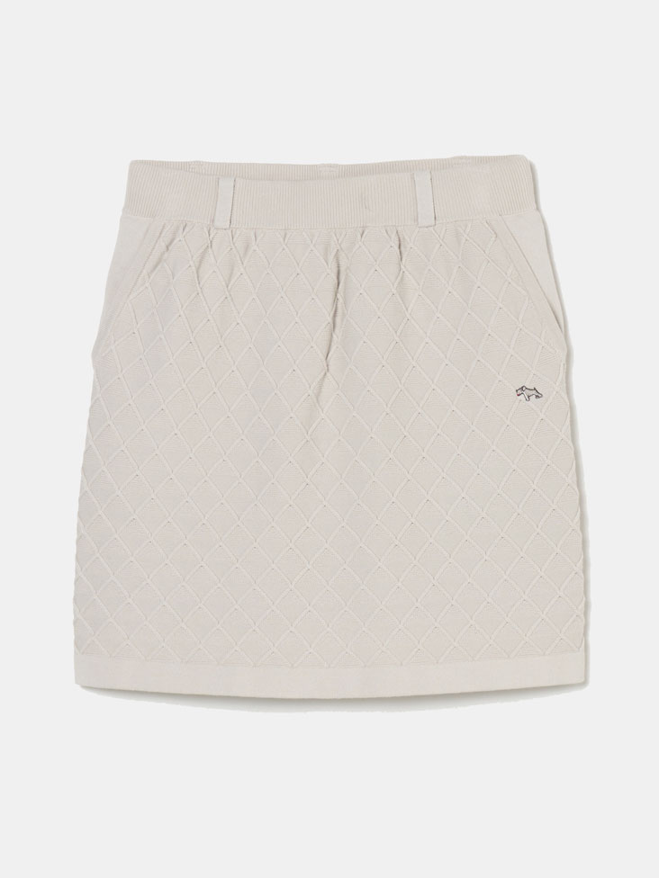 Heal Creek(ヒールクリーク)網ニットスカート