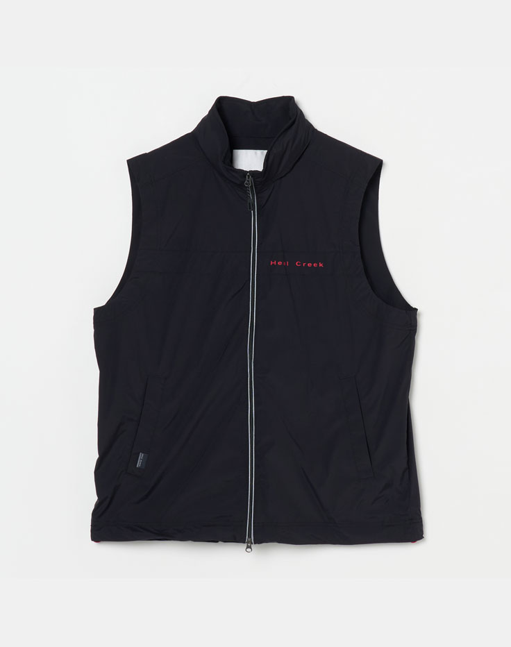 Heal Creek(ヒールクリーク)両面シャギーボアフルジップベスト