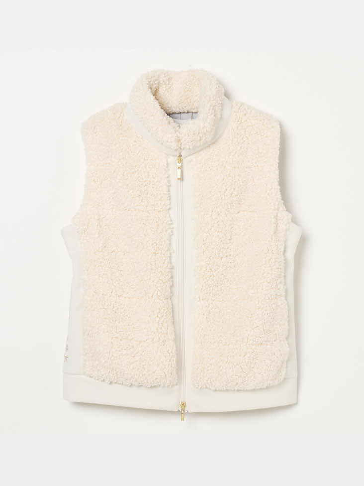 Heal Creek(ヒールクリーク)防風裏付テディボア中わたベスト