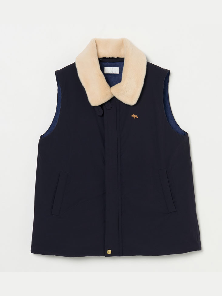 Heal Creek(ヒールクリーク)ストレッチナイロンタフタ中わたベスト