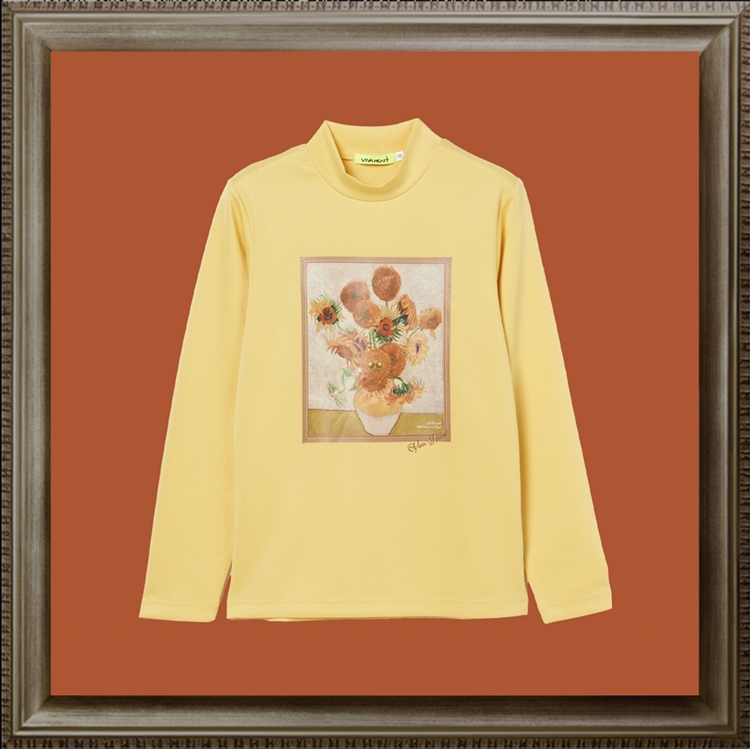 VIVA HEART ビバハート 012-24912 VIVA ”ART” 長袖モック