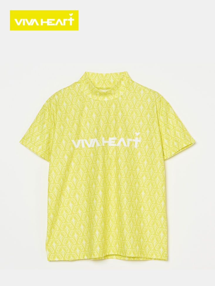 VIVA HEART（ビバハート）ムシムハートベア天半袖モックネック