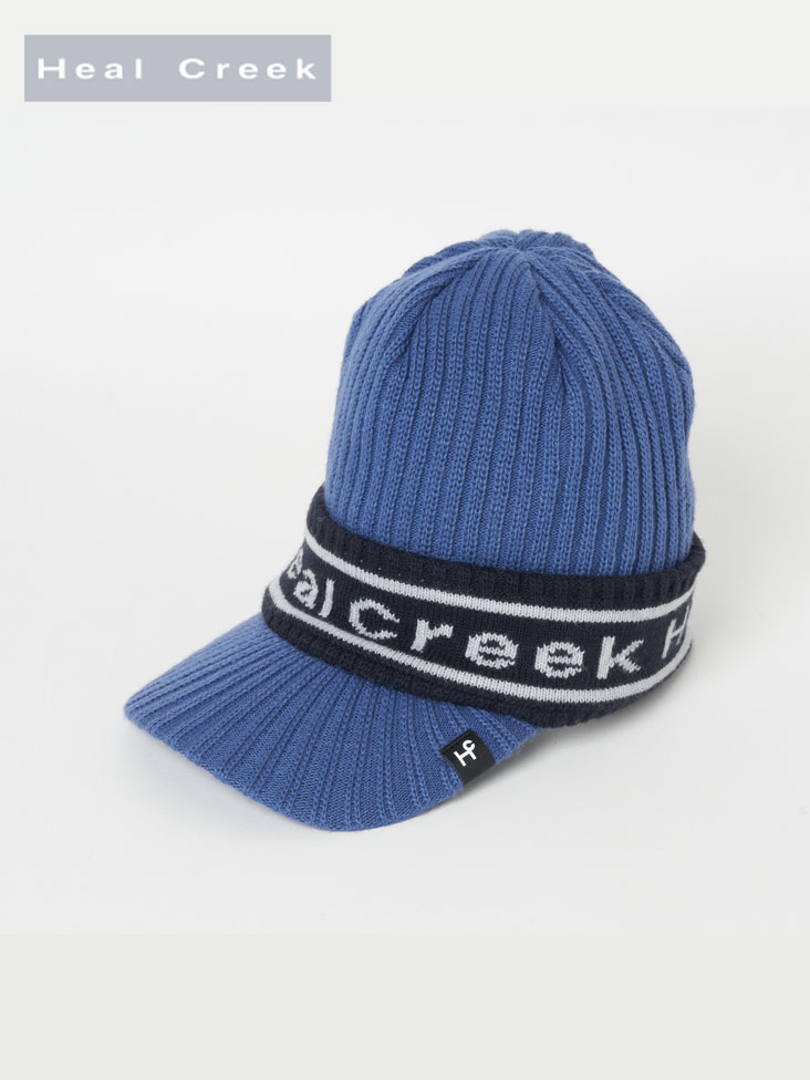 Heal Creek（ヒールクリーク）ロゴリブニットキャップ