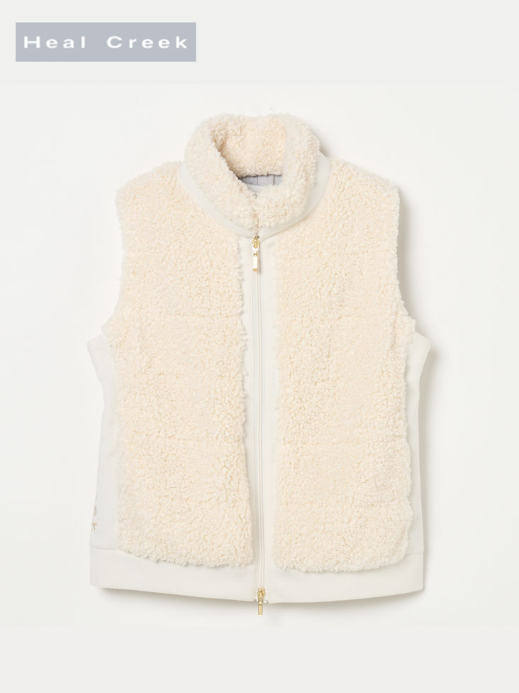 Heal Creek(ヒールクリーク)防風裏付テディボア中わたベスト