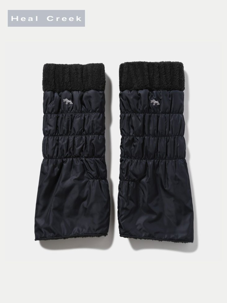 Heal Creek(ヒールクリーク)タフタ×フリースレッグウォーマー