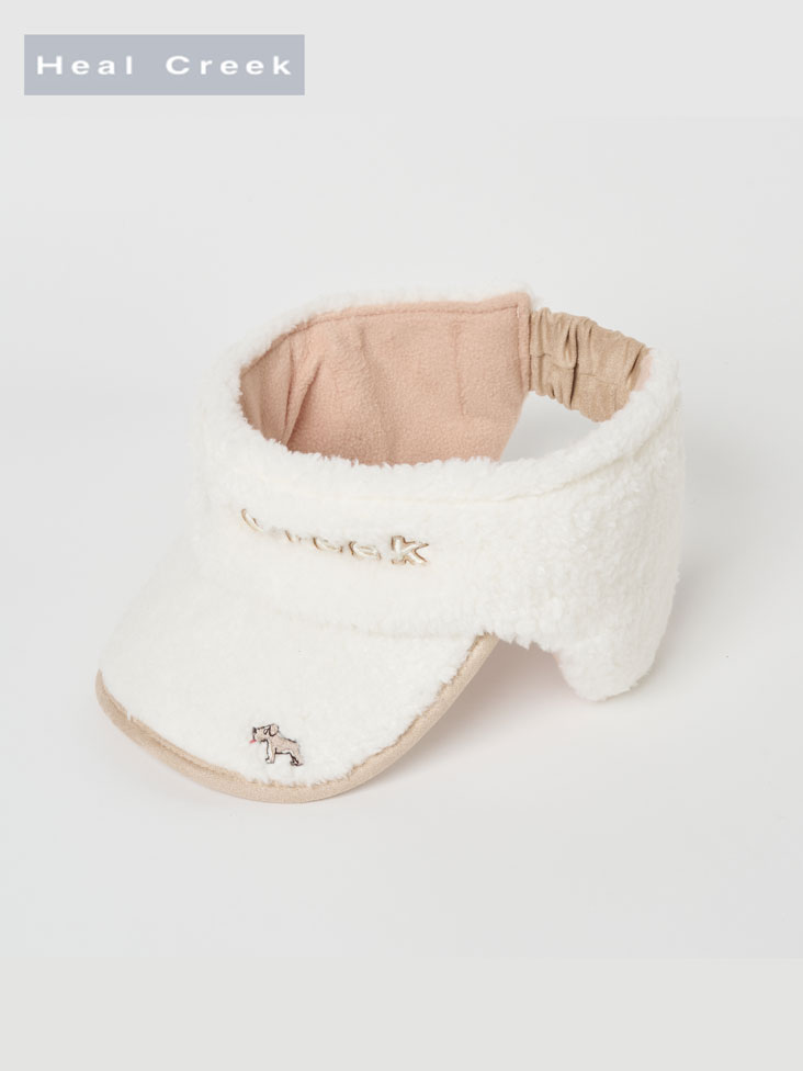 Heal Creek(ヒールクリーク)エコファー耳あて付バイザー