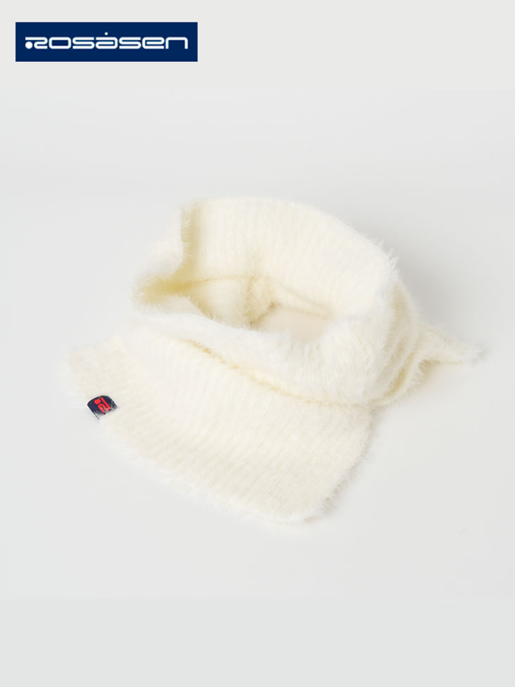 Rosasen(ロサーセン)フェザーヤーン リブ ネックウォーマー