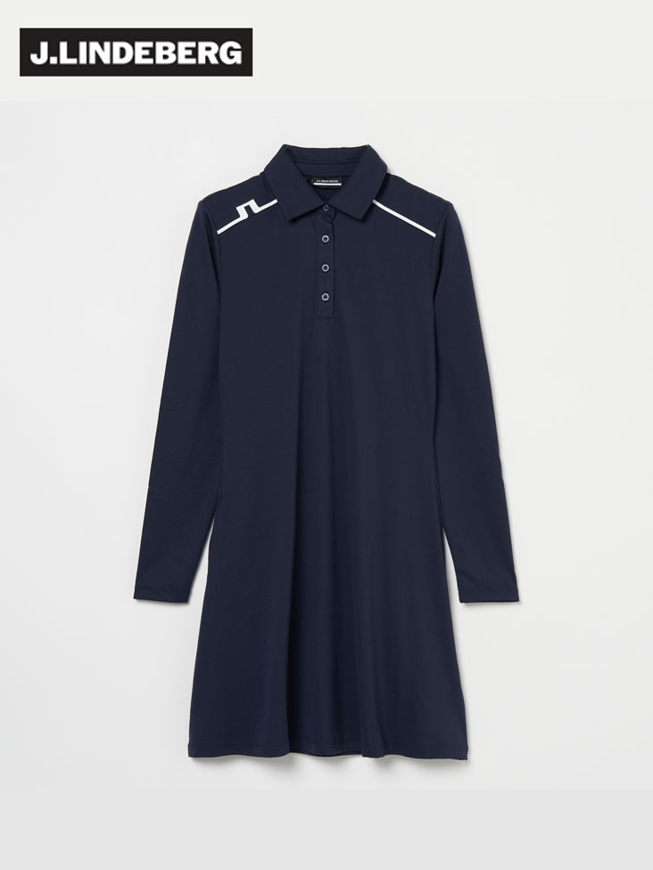 J.LINDEBERG(ジェイリンドバーグ)ブリッジ長袖ワンピース